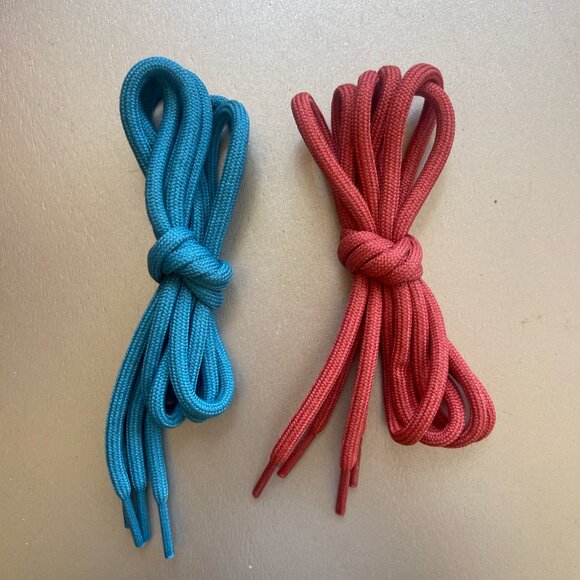 Blue and Orange shoelaces - Picture 1 of 3